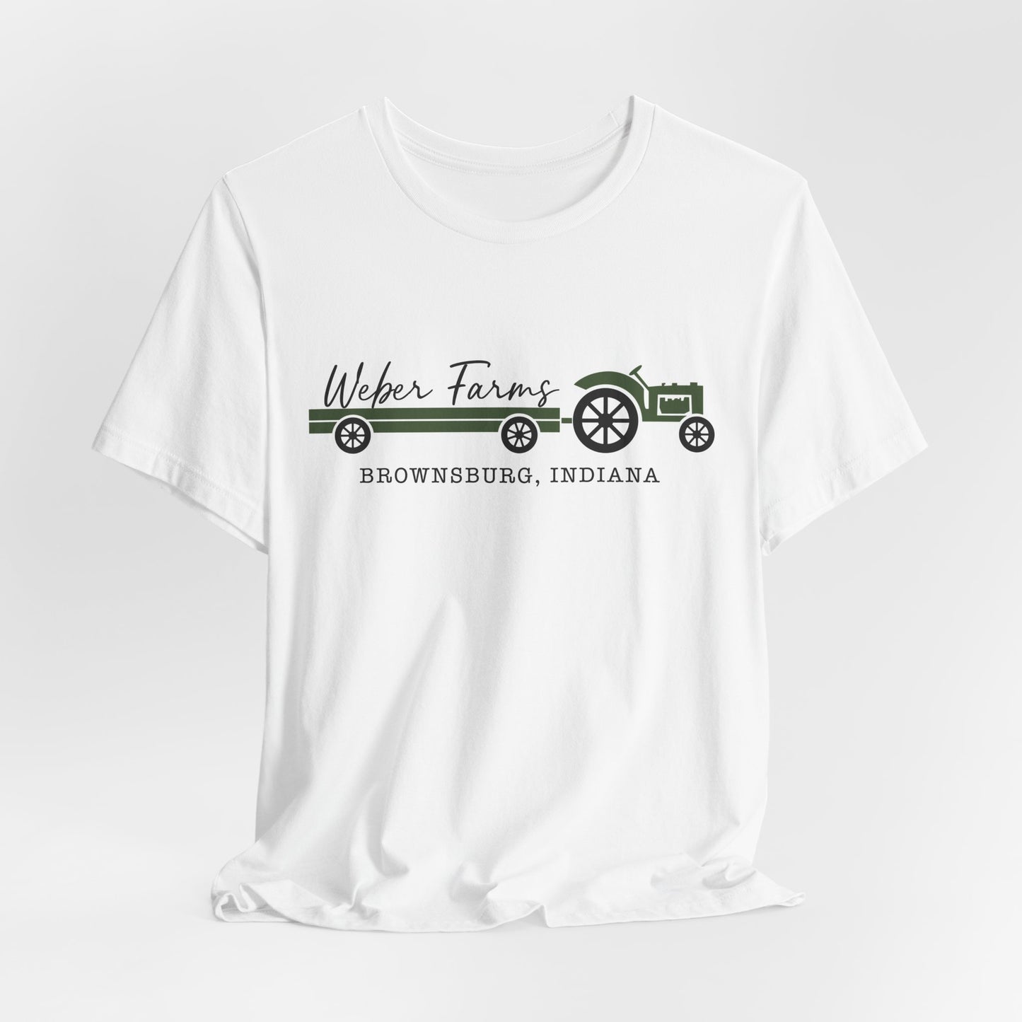 Farmer Dog Farm Tee — "Weber Farms" Vintage Tractor Graphic
