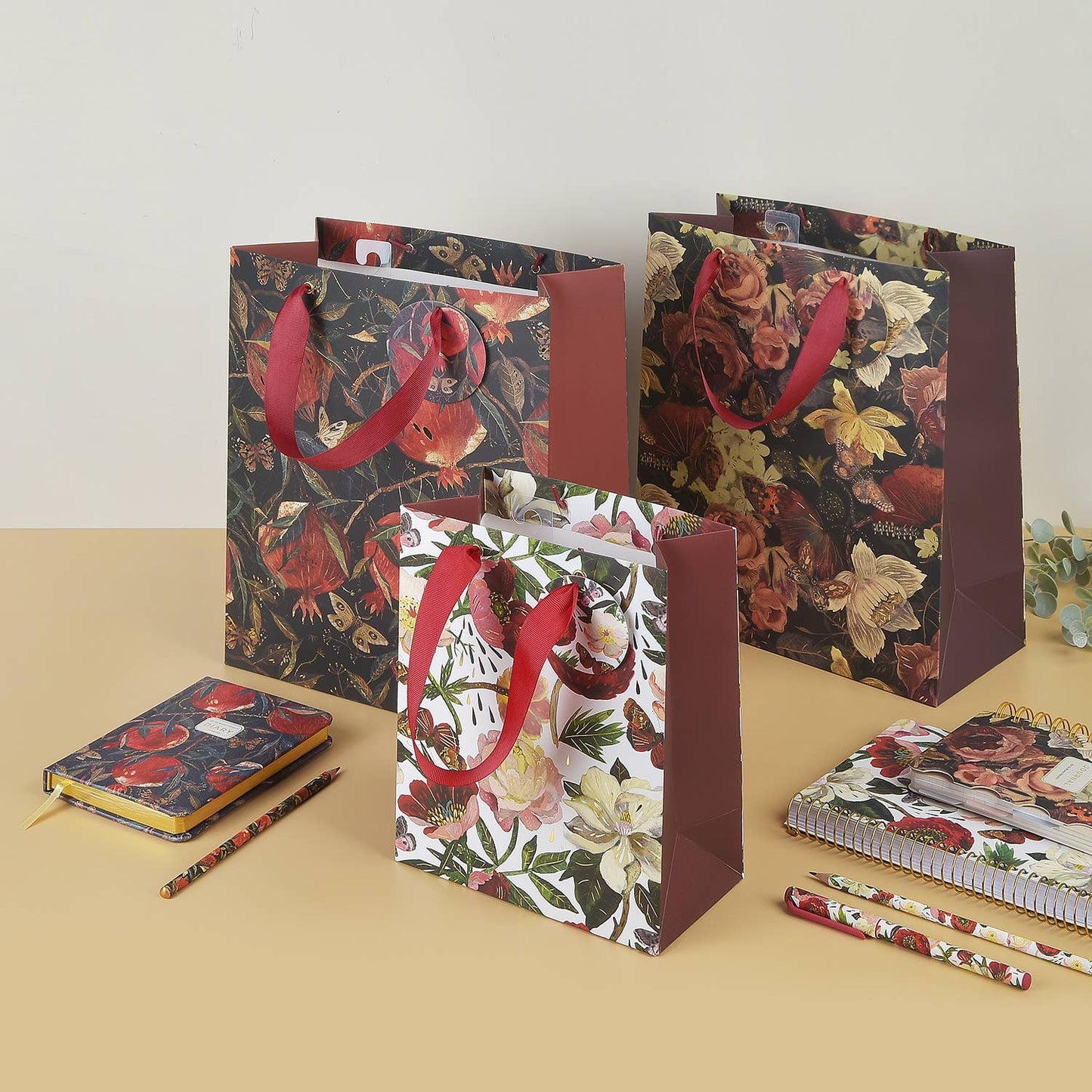 Small Gift Bag - Peonies