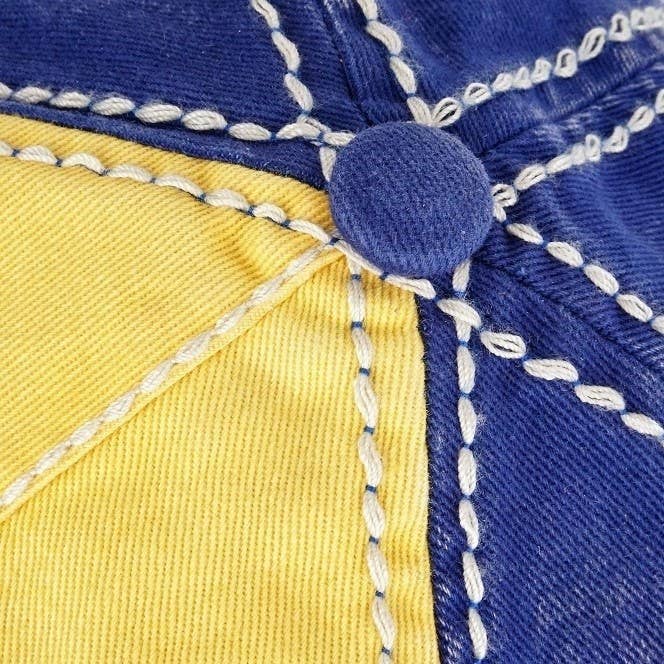 Bejeweled Bling Glitz Two-Toned Cap, Adjustable