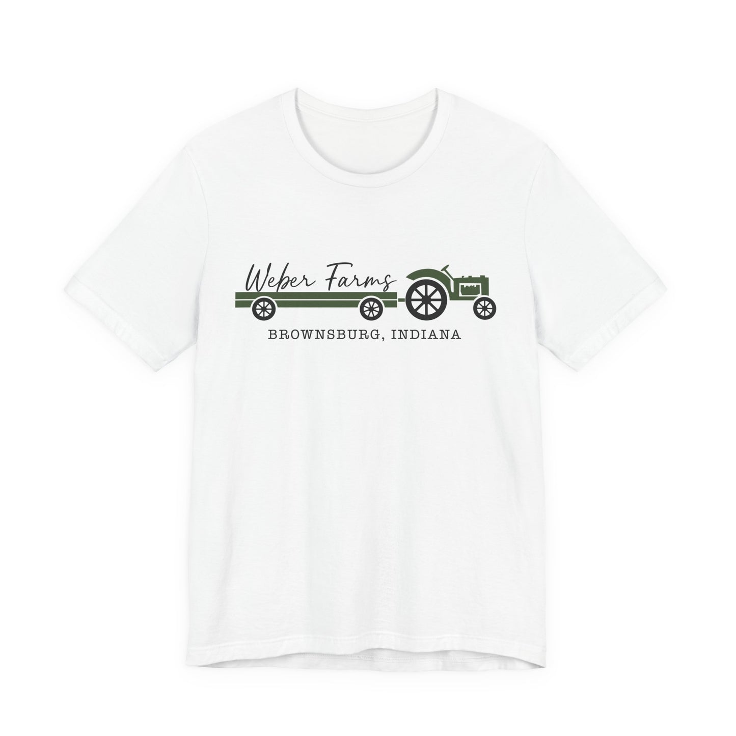 Farmer Dog Farm Tee — "Weber Farms" Vintage Tractor Graphic