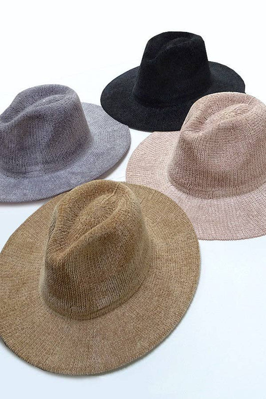 SOFTEST LIGHT WEIGHT VELVET FEDORA HAT | 40HW315