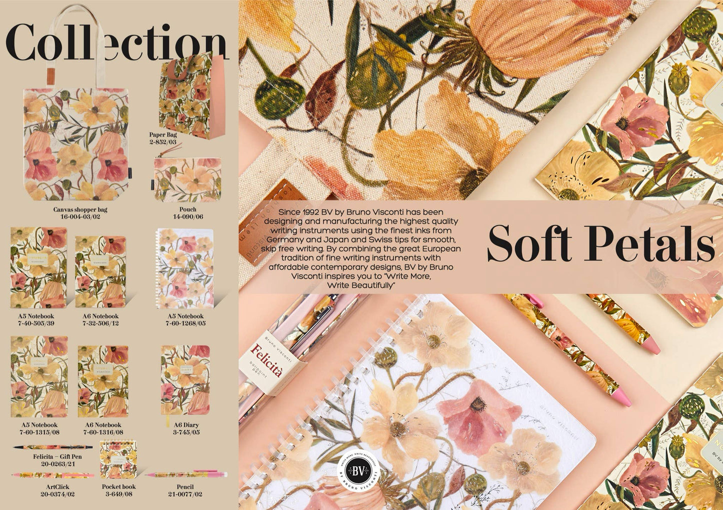 Small Gift Bag - Soft Petals