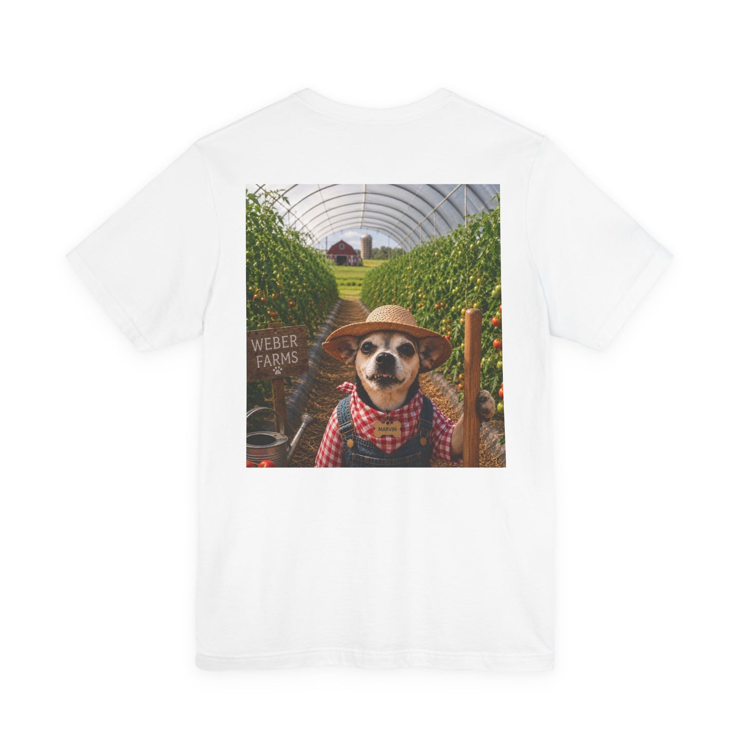 Farmer Dog Farm Tee — "Weber Farms" Vintage Tractor Graphic