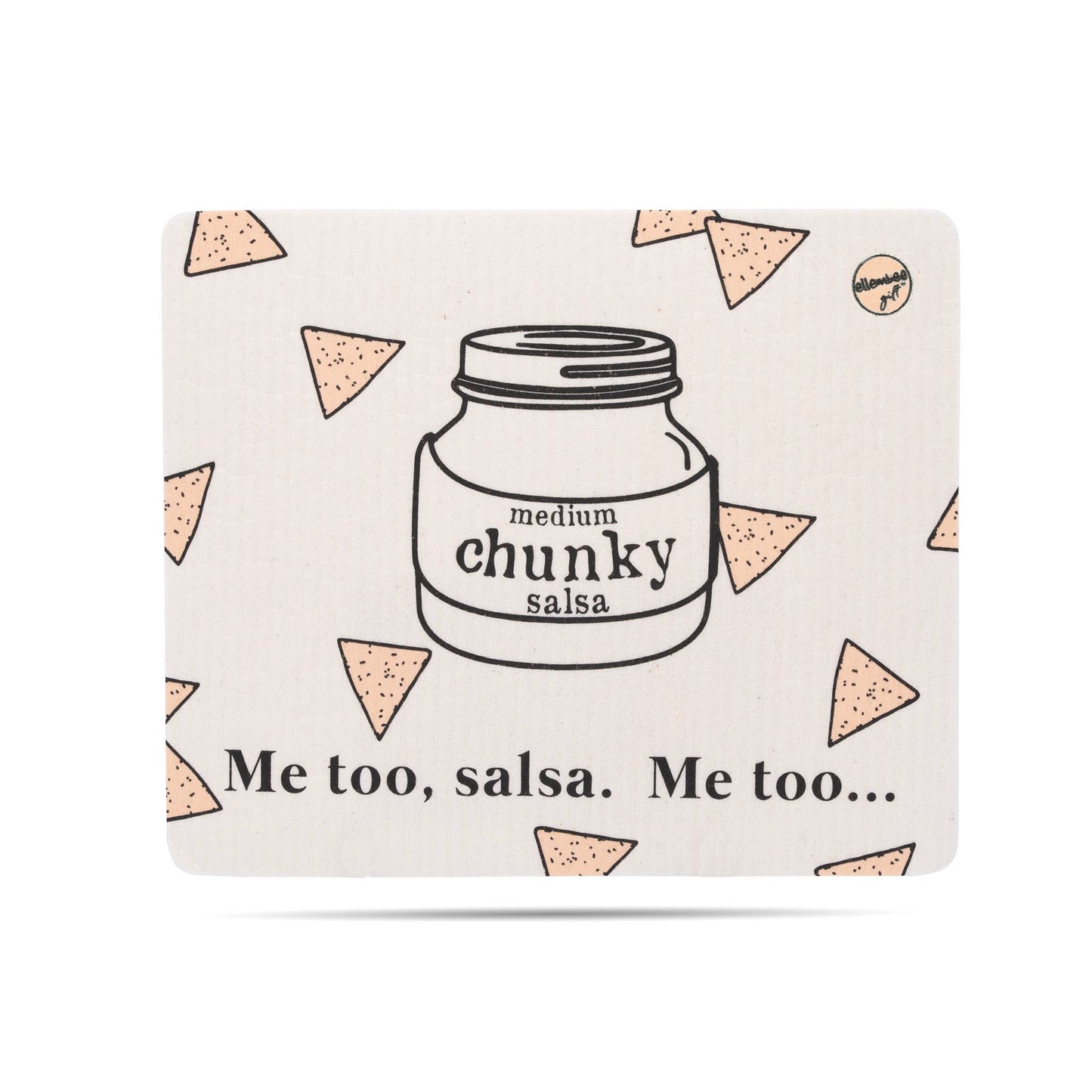 Me Too Salsa Me too | medium chunky salsa  Swedish Dish cloth