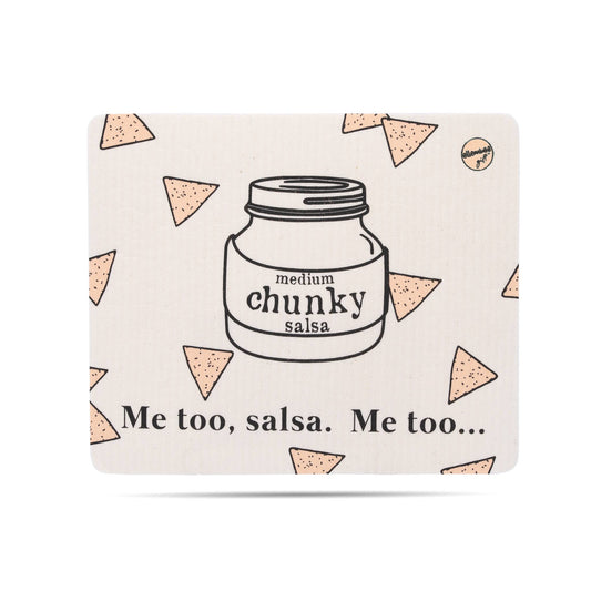 Me Too Salsa Me too | medium chunky salsa  Swedish Dish cloth