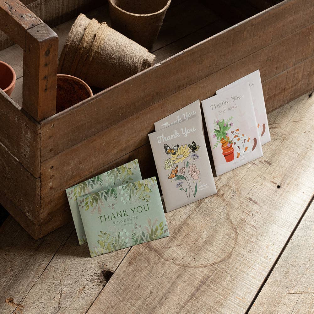 Thank You Butterfly - Pollinator Flower Mix Seed Packets