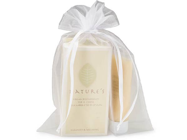 Organza Sheer Drawstring Bags