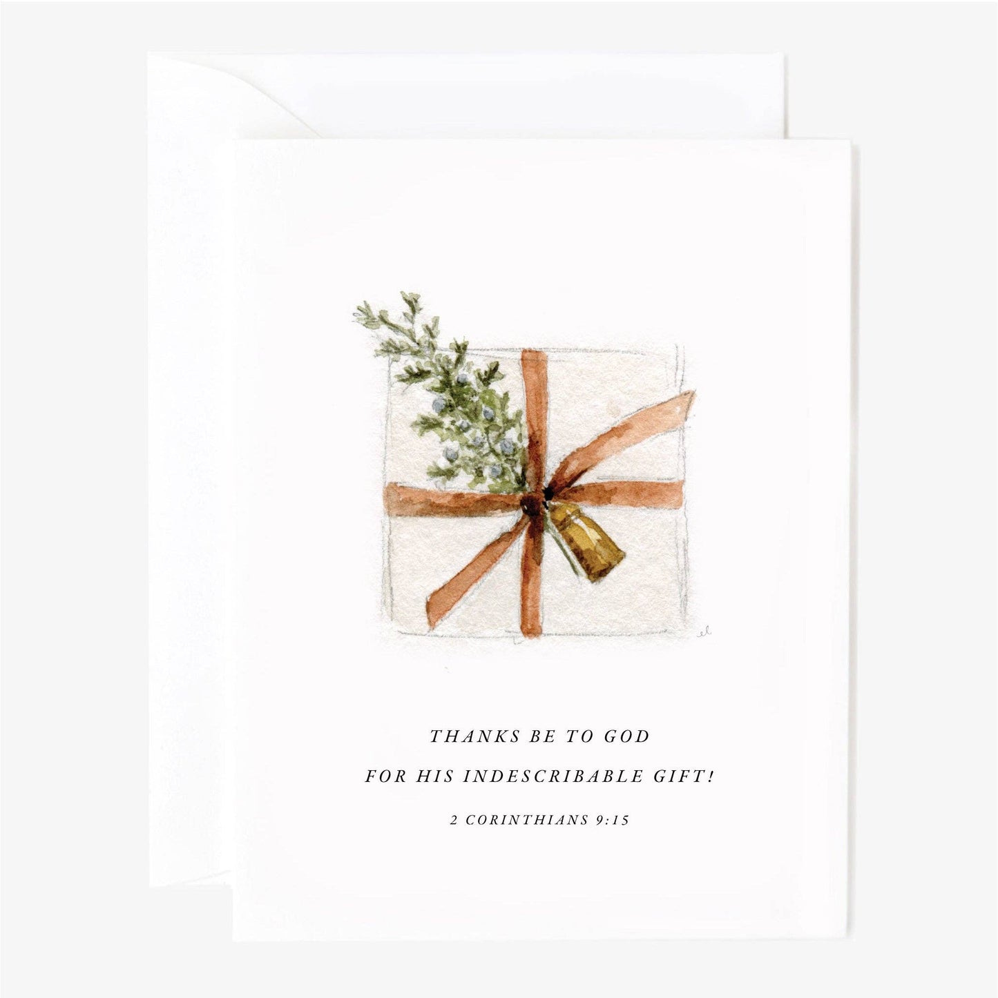 Christmas scripture notecard set