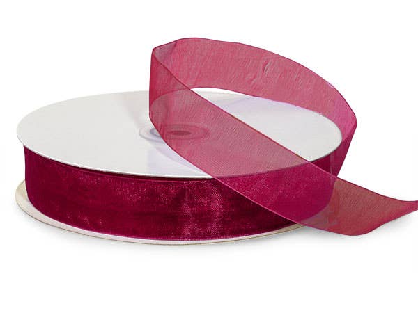 Sheer Organza Gift Packaging Ribbon