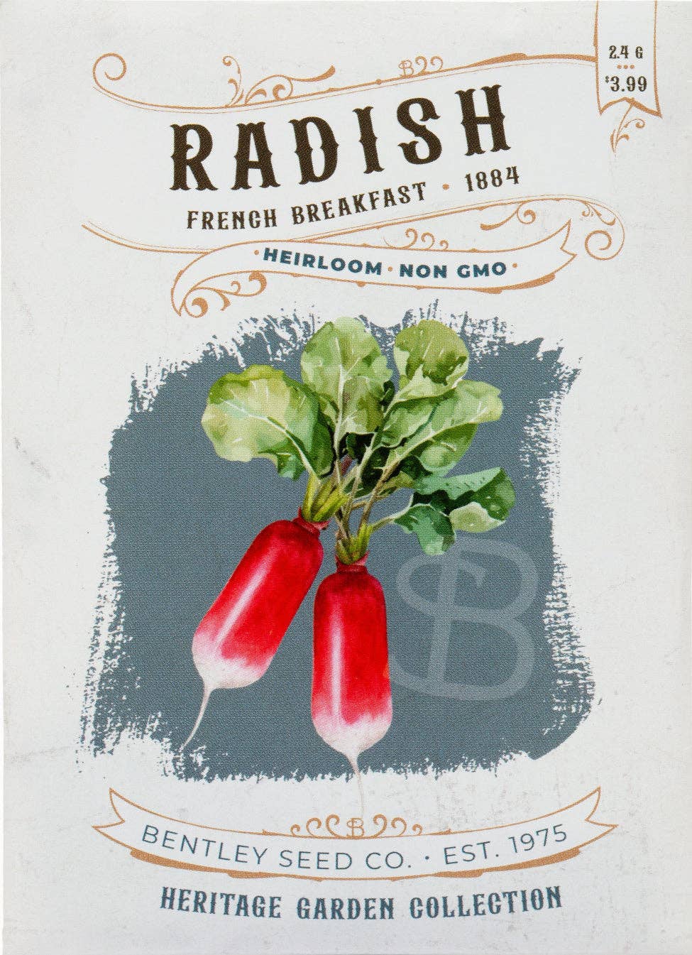 Radish-French Breakfast 1884