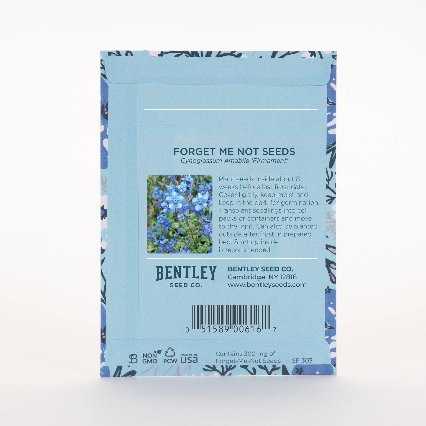 Help Us Grow Forget Me Not - Forget Me Not Seed Packets