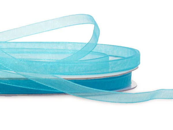 Sheer Organza Gift Packaging Ribbon