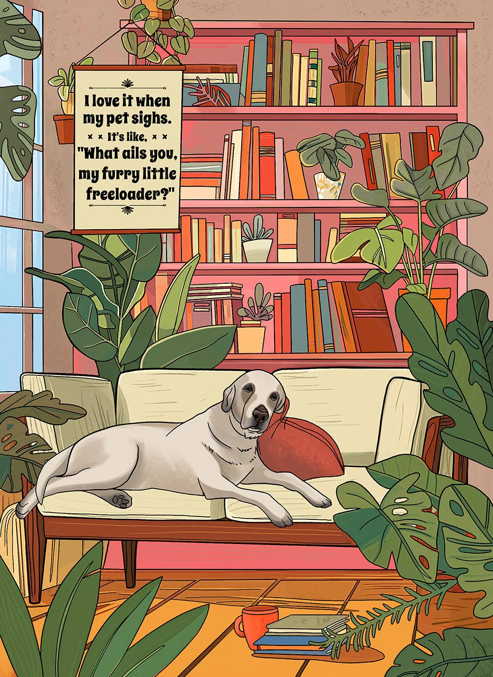 Love it when my pet sighs | Furry Little Freeloader | Puzzle