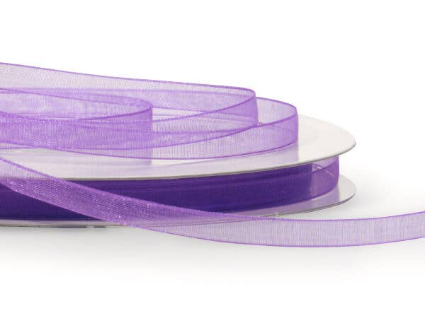 Sheer Organza Gift Packaging Ribbon