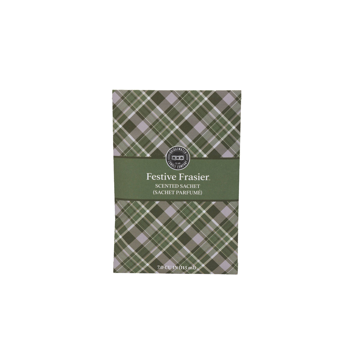 Festive Frasier Plaid Sachet - 9 Pack | Christmas Gift