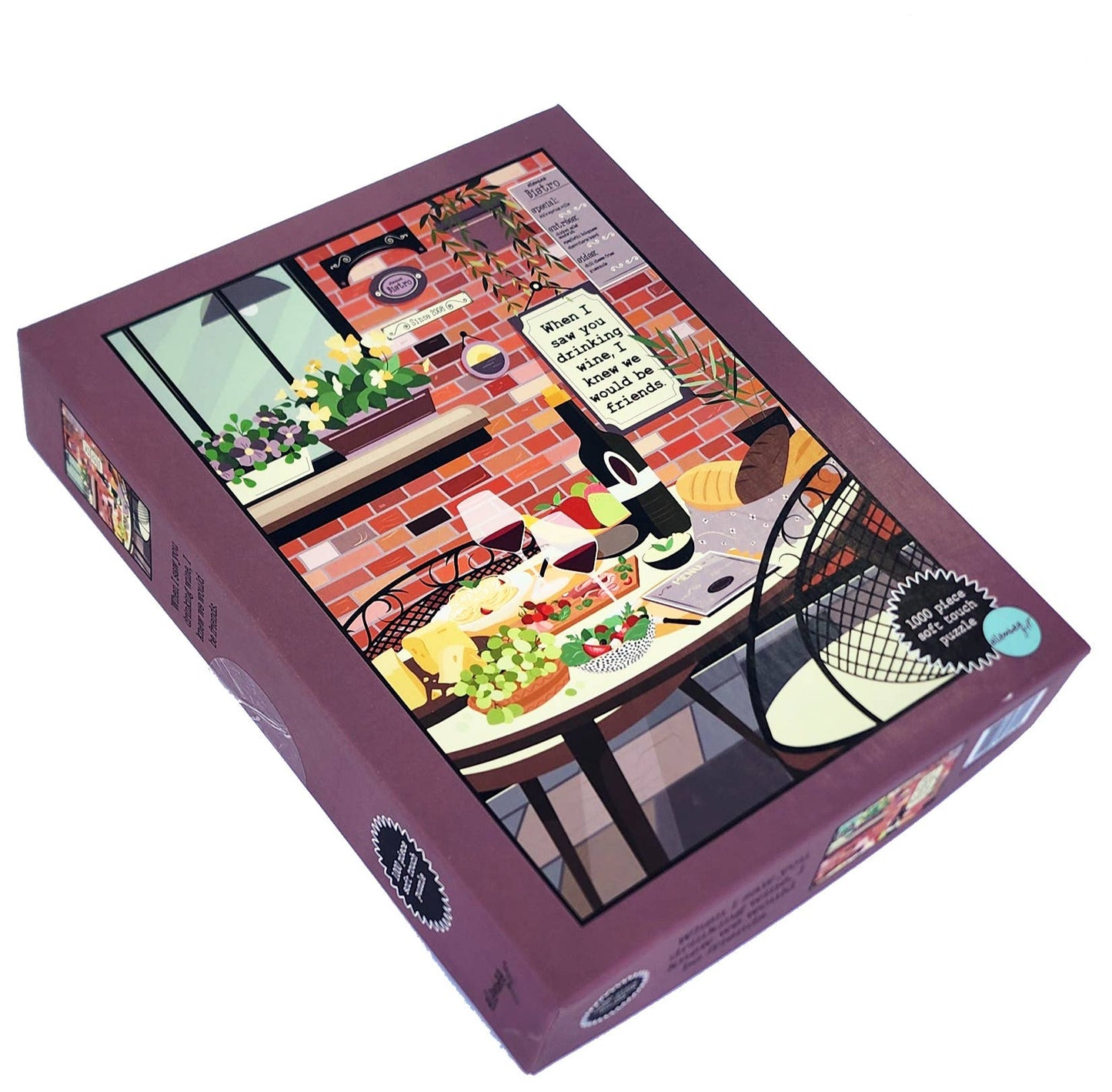 When I saw you drinking- 1000 piece soft touch Jigsaw Puzzle