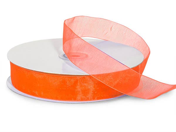 Sheer Organza Gift Packaging Ribbon
