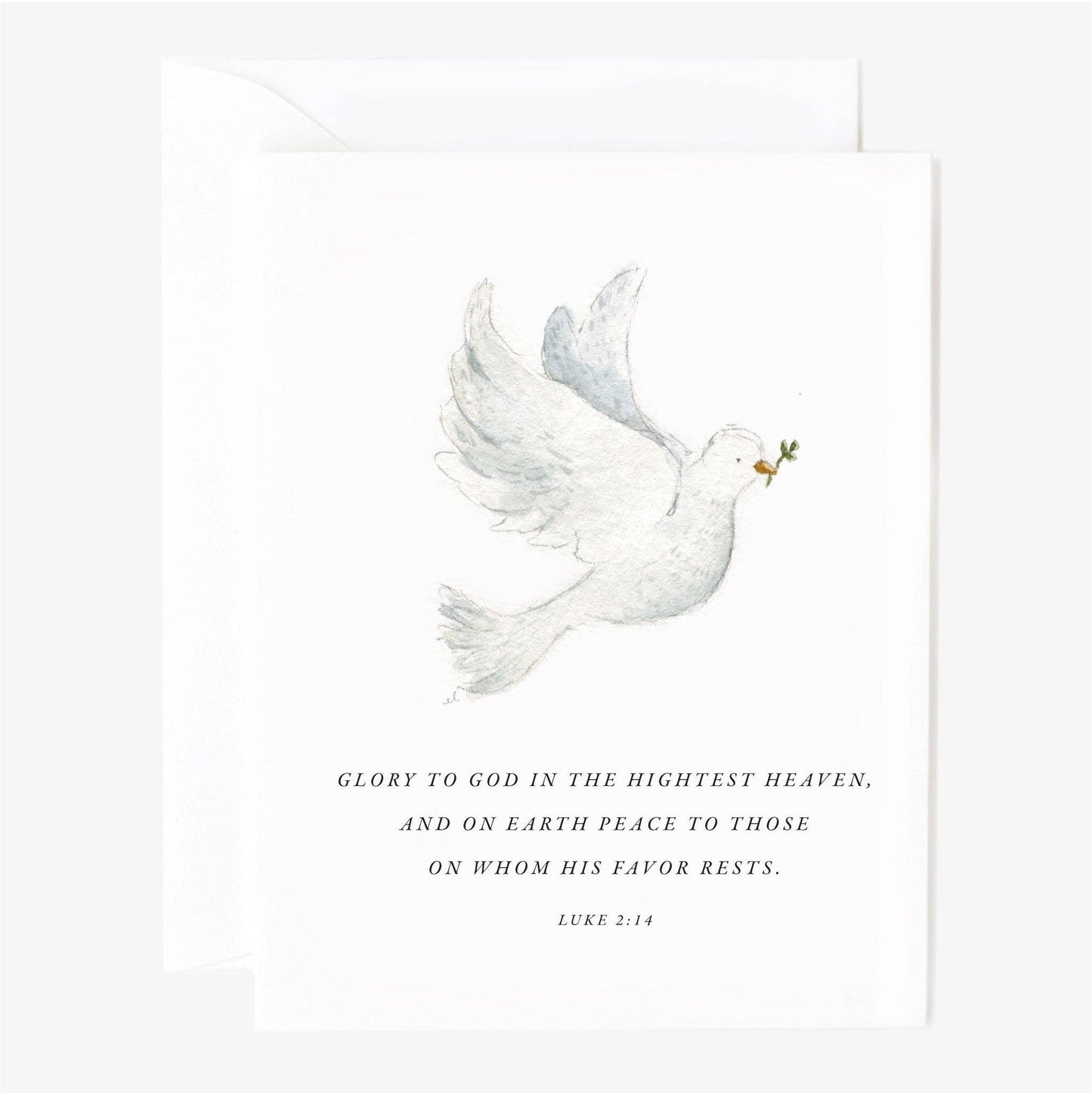 Christmas scripture notecard set