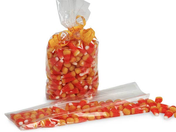 Clear 1.2 Mil Gusset Cellophane Bags