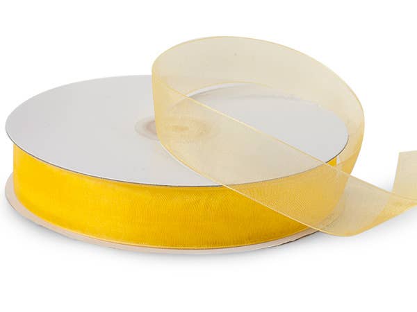 Sheer Organza Gift Packaging Ribbon