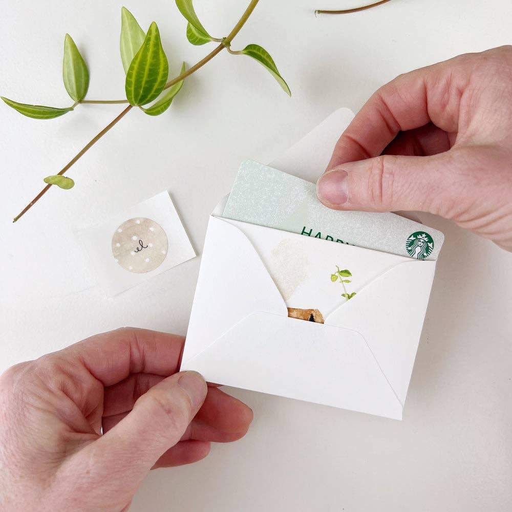 Camera mini notecard