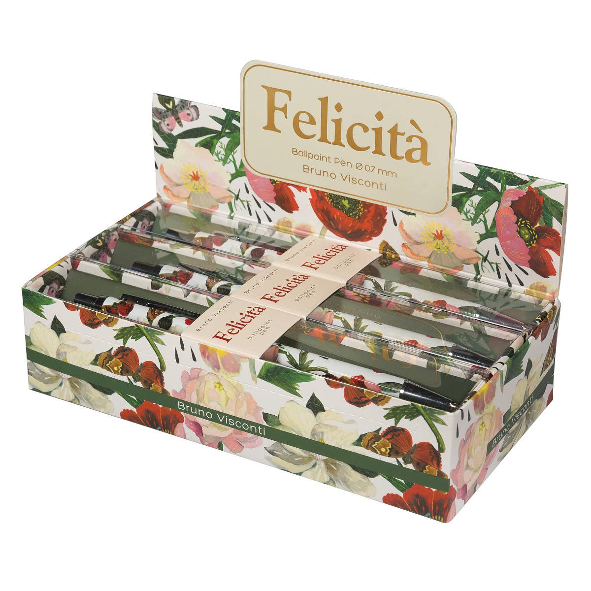 Felicita Peonies Ballpoint Pen