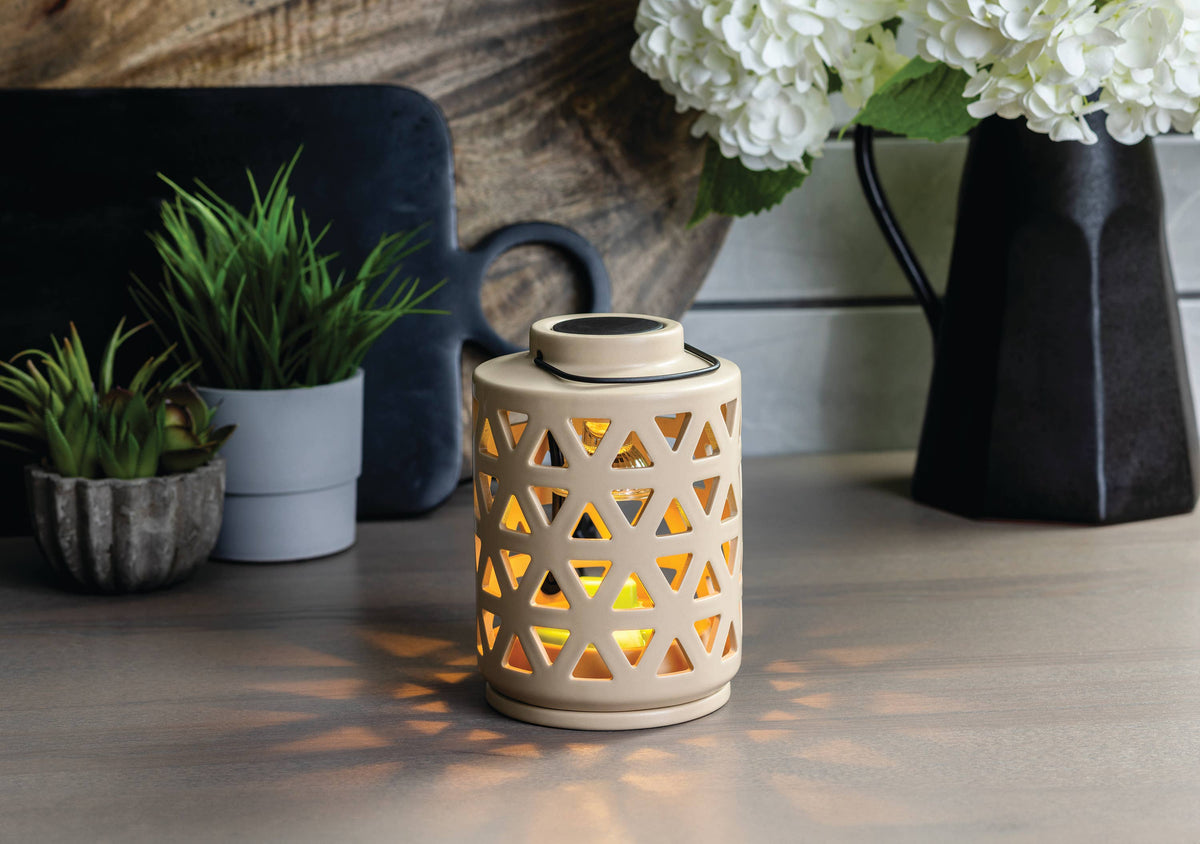 Canopy Illumination Fragrance Warmer - Geo Lantern