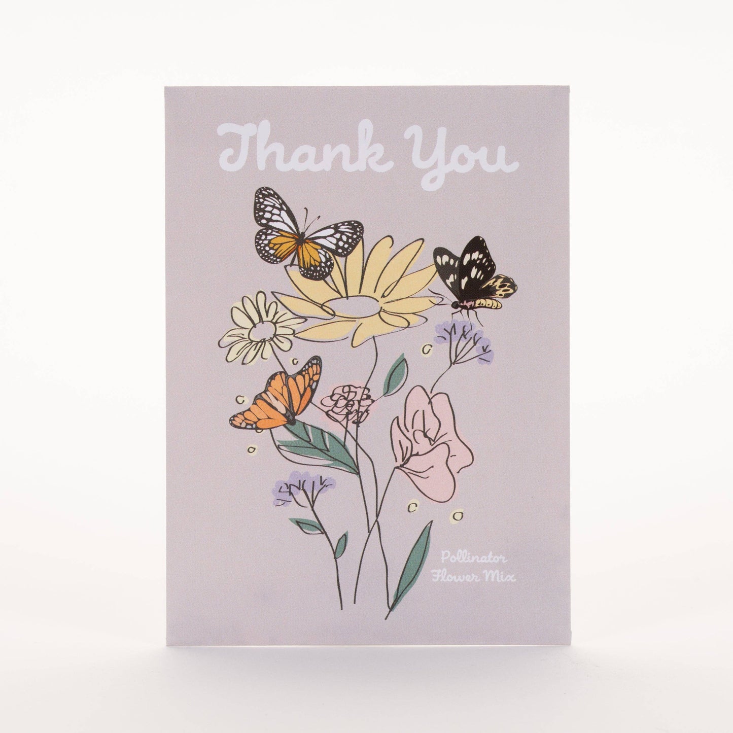 Thank You Butterfly - Pollinator Flower Mix Seed Packets