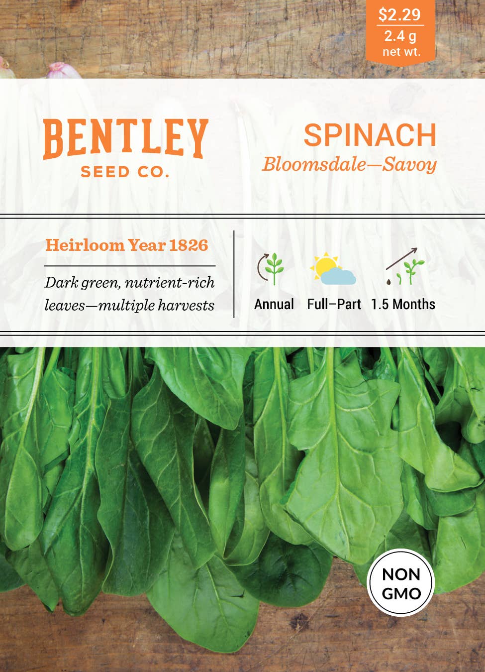 Spinach-Bloomsdale