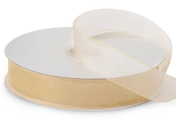 Sheer Organza Gift Packaging Ribbon