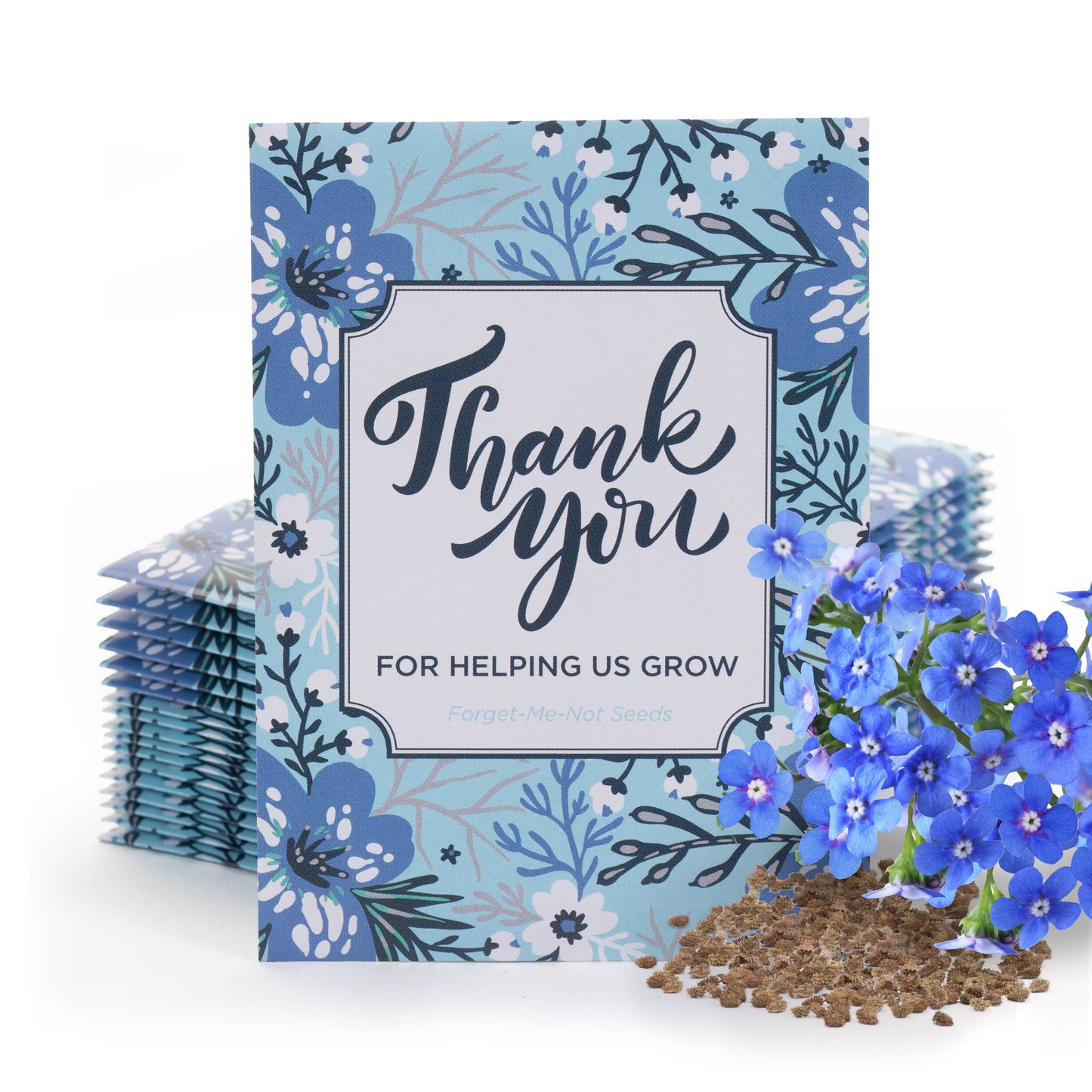Help Us Grow Forget Me Not - Forget Me Not Seed Packets