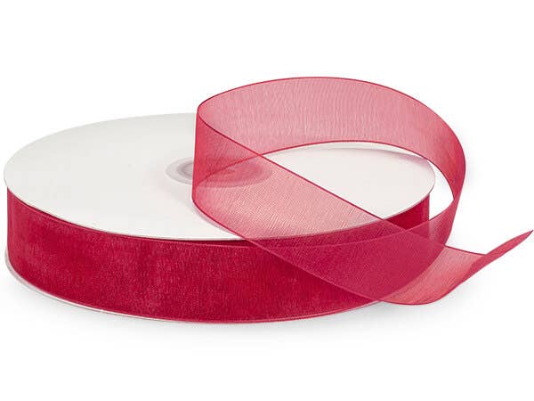 Sheer Organza Gift Packaging Ribbon