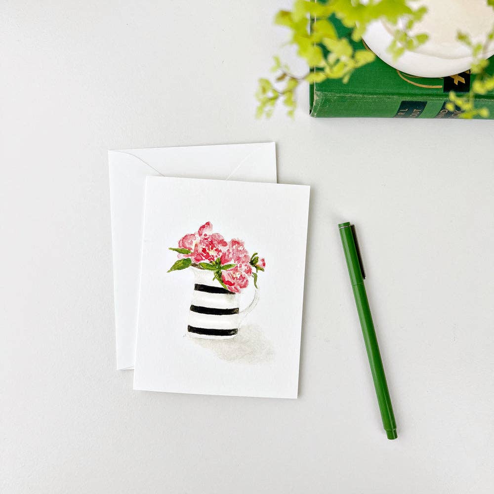 Flower notecards set