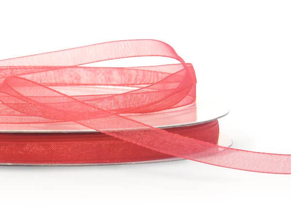 Sheer Organza Gift Packaging Ribbon