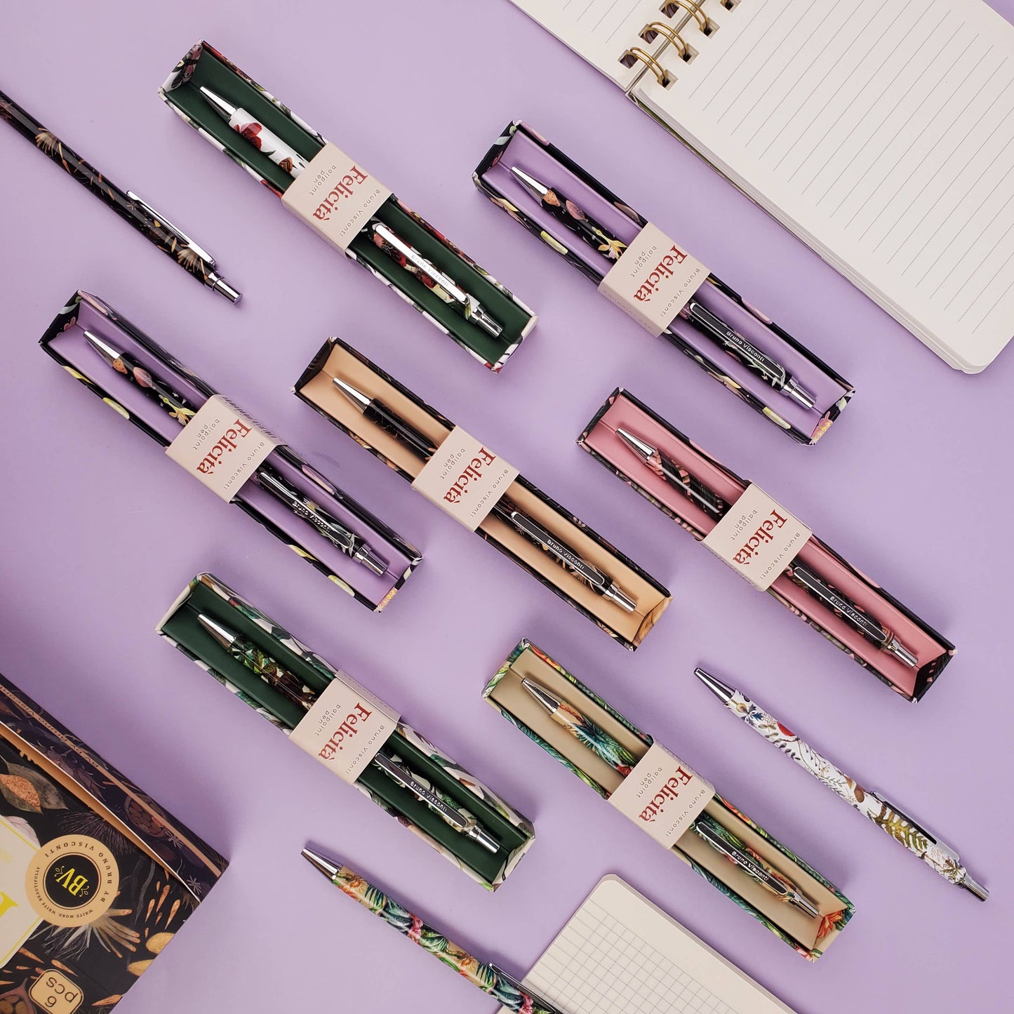 Felicita Peonies Ballpoint Pen