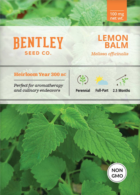 Lemon Balm Seed Packets