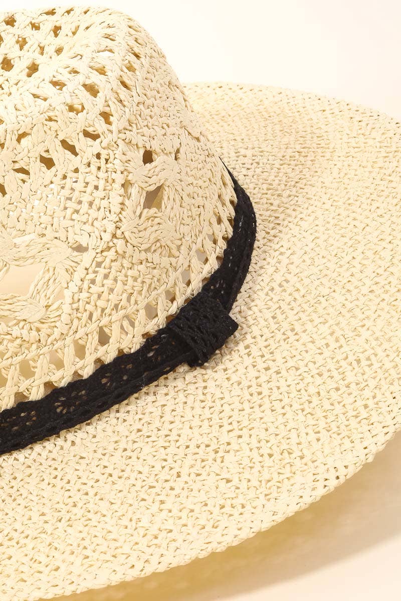 Straw Braided Fashion Sun Hat