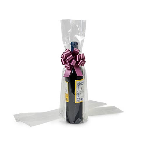 Clear 1.2 Mil Gusset Cellophane Bags