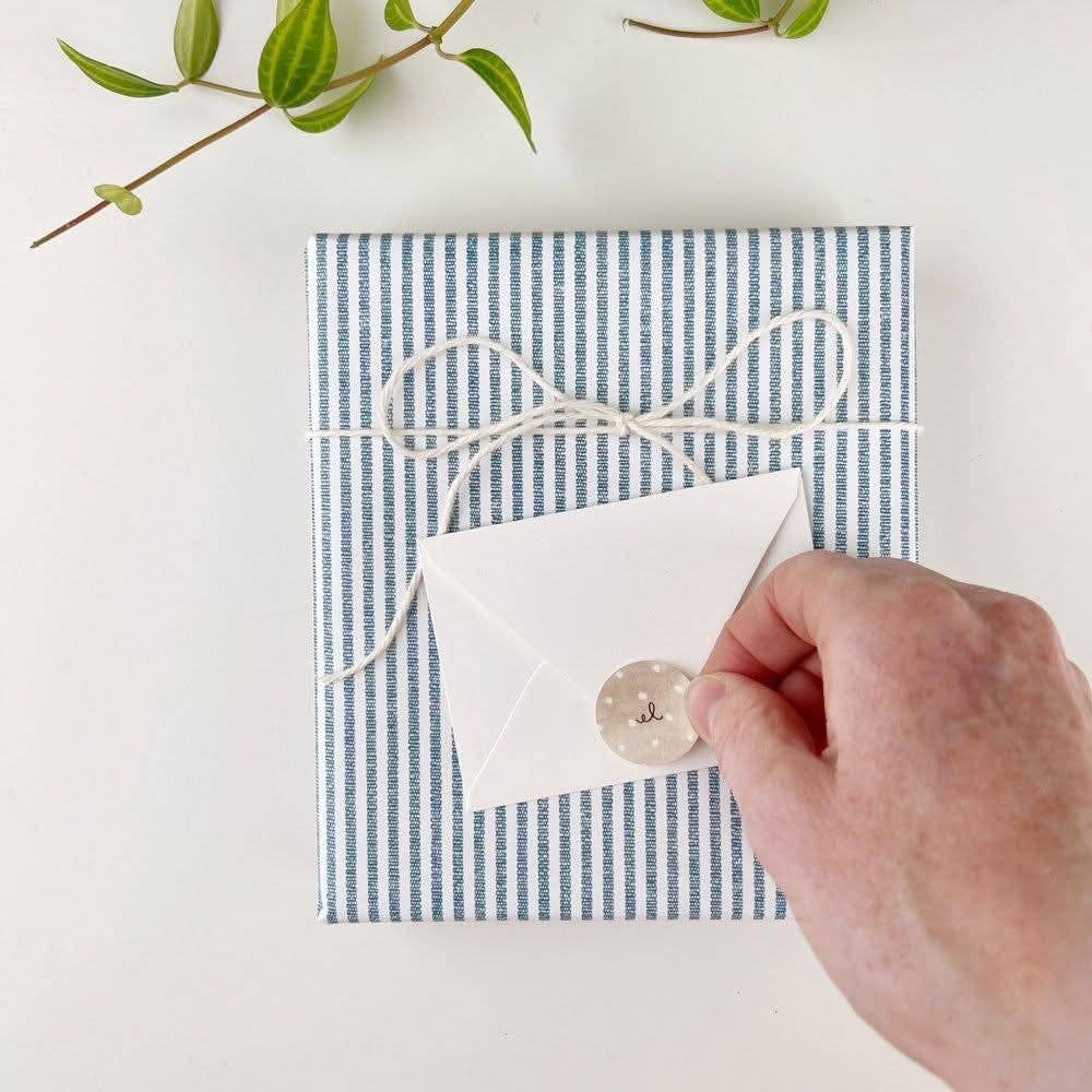 Sweet pea mini enclosure notecard