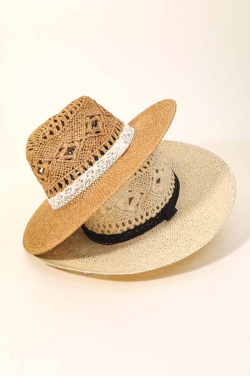 Straw Braided Fashion Sun Hat