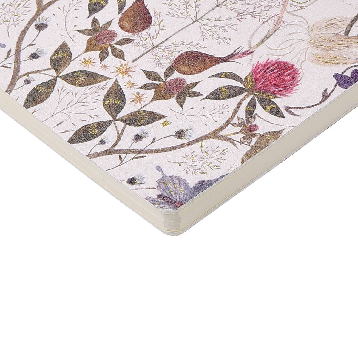 Vegan Leather A6 Passport Notebook - Symmetrical Flora