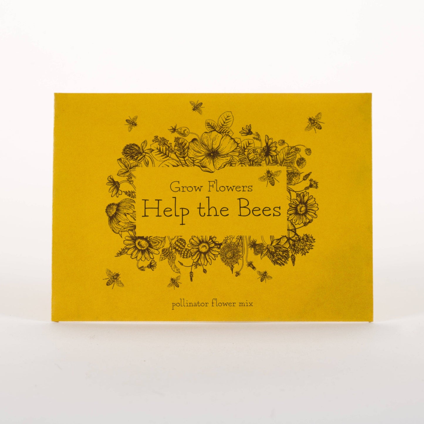 40 Piece Pollinator Flower Card Seed Packet Wreath