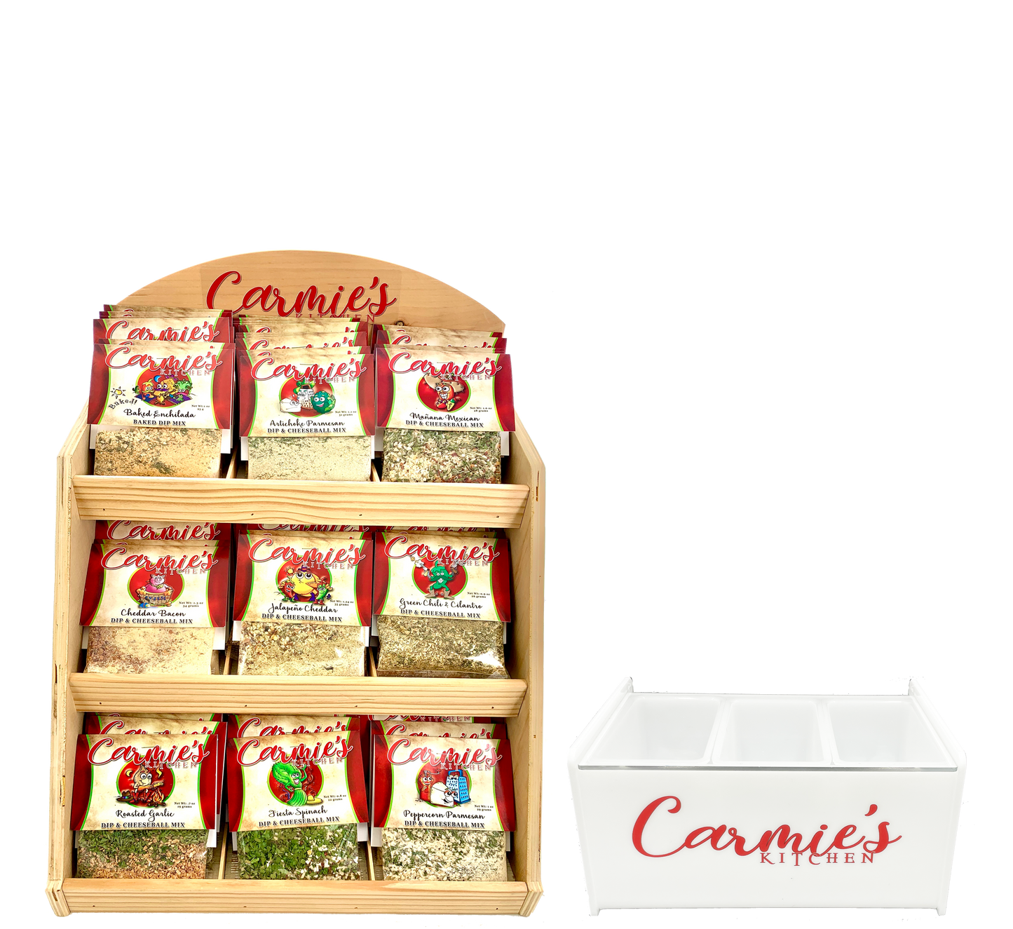 3 TIER STARTER KIT (9 DOZEN BEST SELLING DIP MIXES)