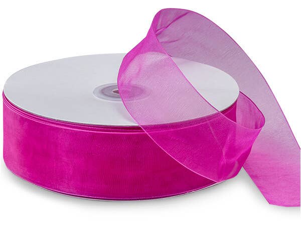 Sheer Organza Gift Packaging Ribbon