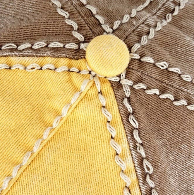 Bejeweled Bling Glitz Two-Toned Cap, Adjustable