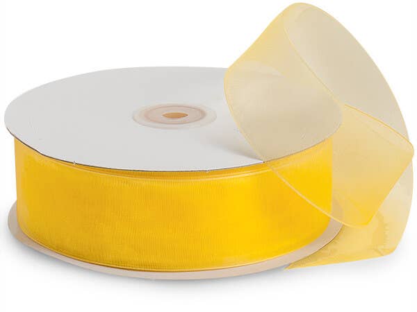 Sheer Organza Gift Packaging Ribbon