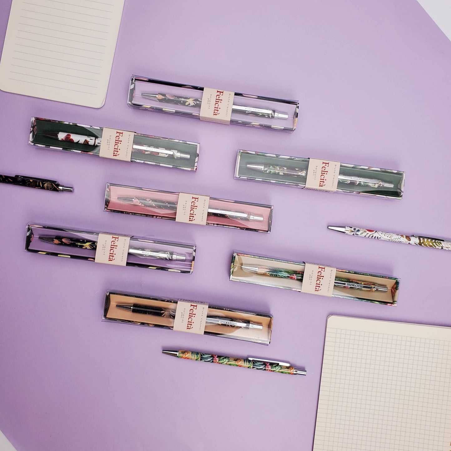 Felicita Peonies Ballpoint Pen