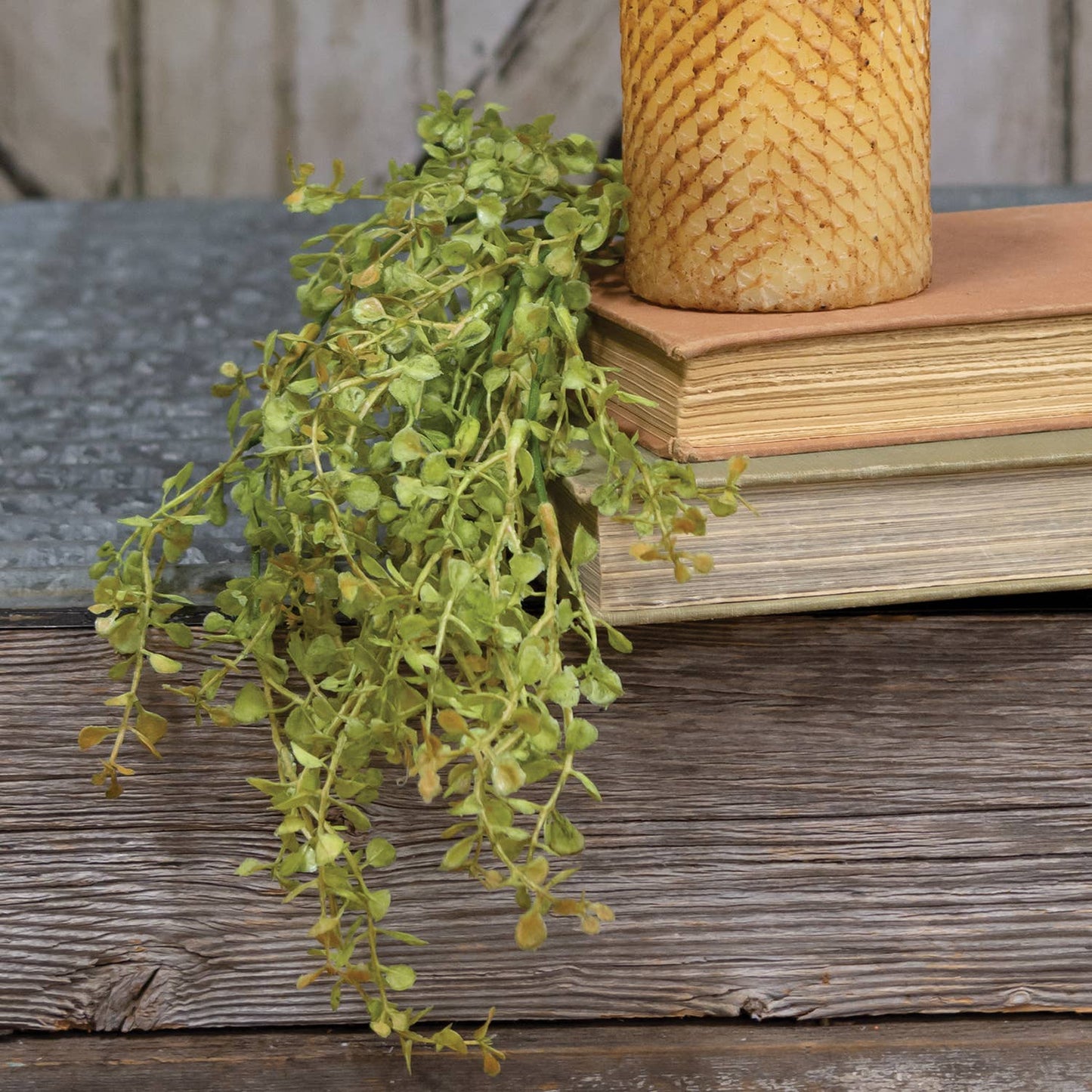 Baby's Grass Hanging Bush, Light Green, 19"