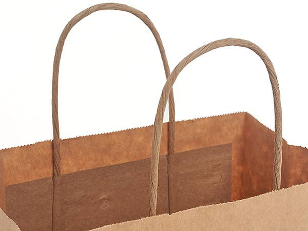 Brown Kraft Paper Retail Shopping Bags