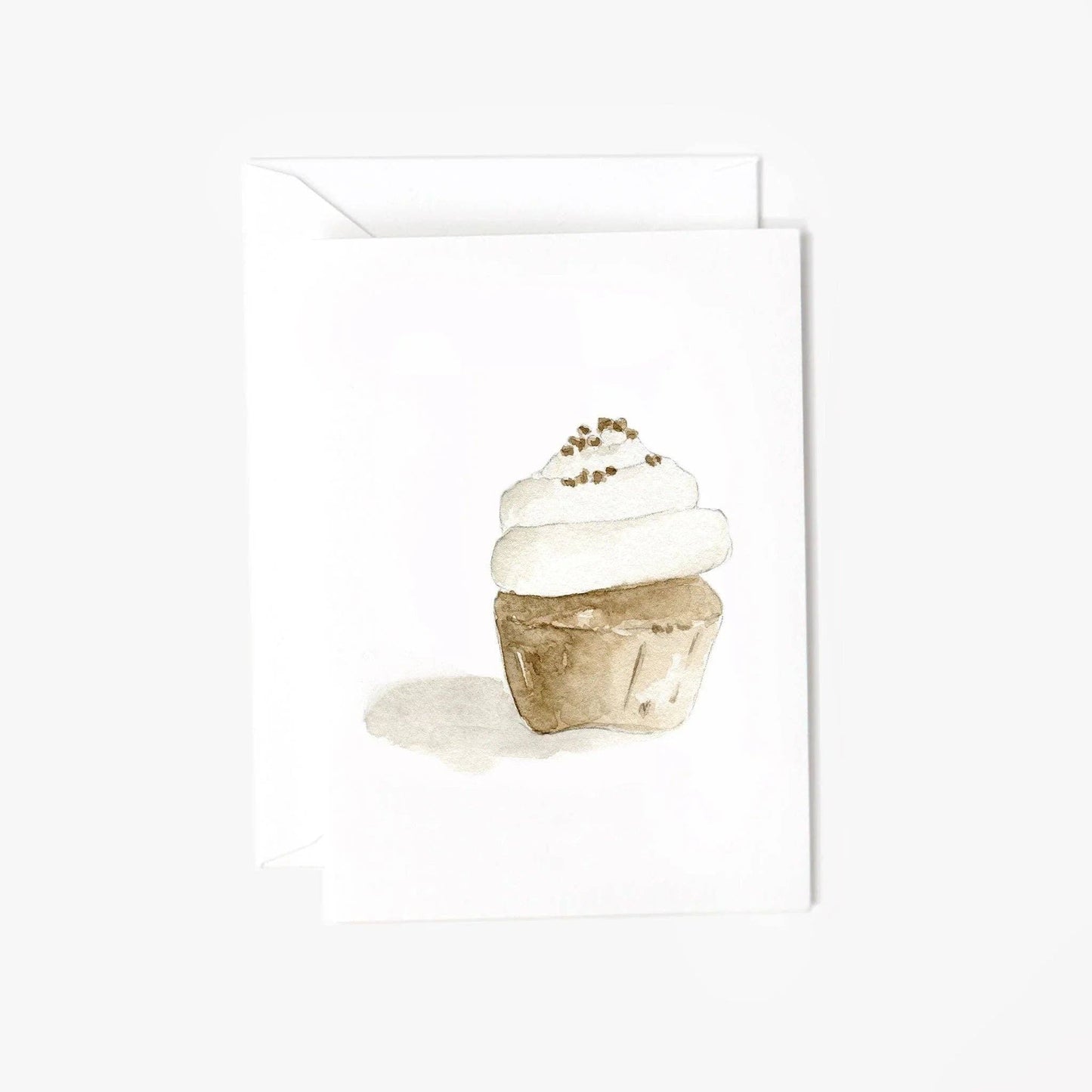 Cupcake mini enclosure notecard